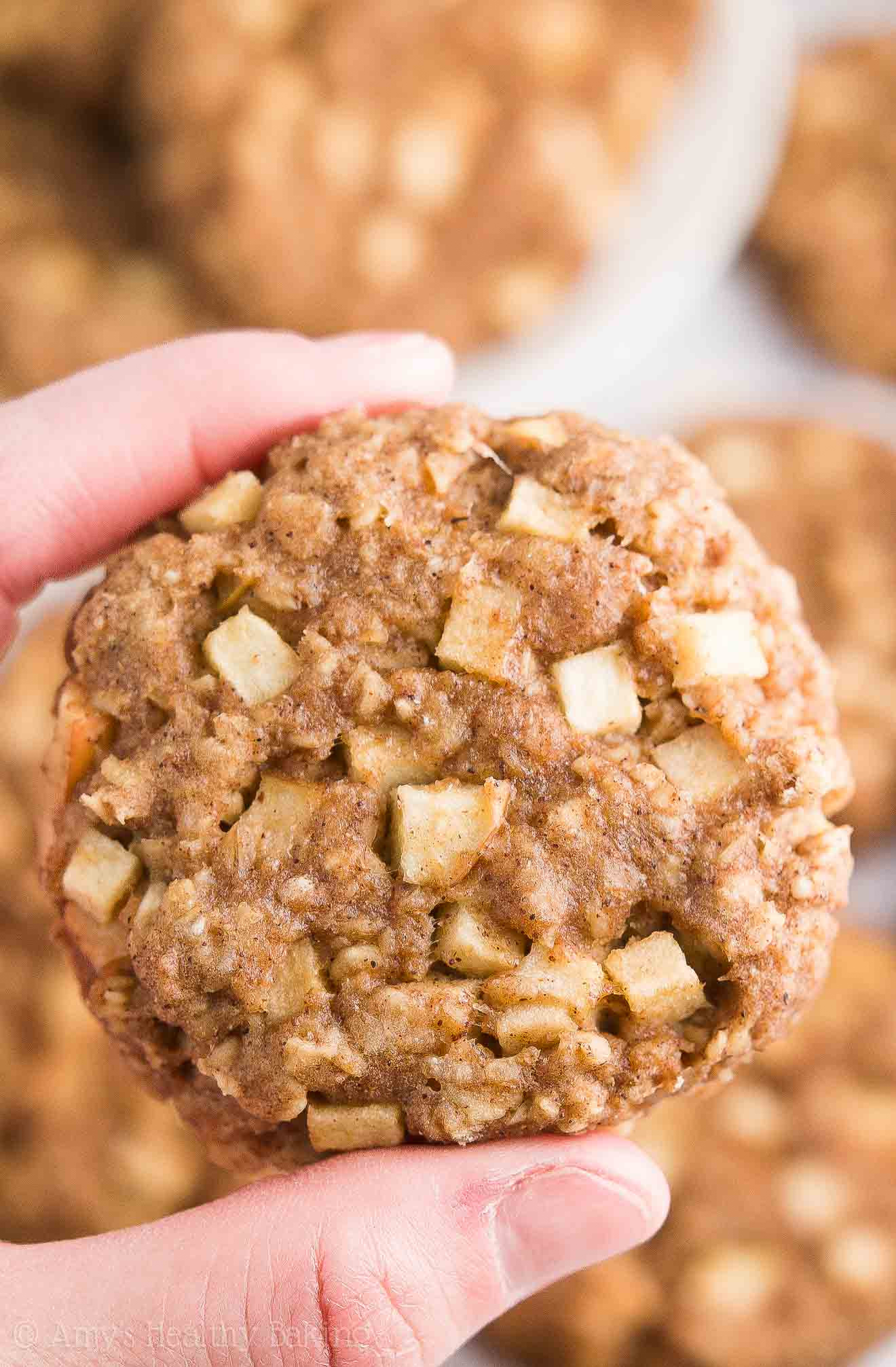 Healthy Apple Oatmeal Cookies
 Healthy Apple Pie Oatmeal Breakfast Cookies