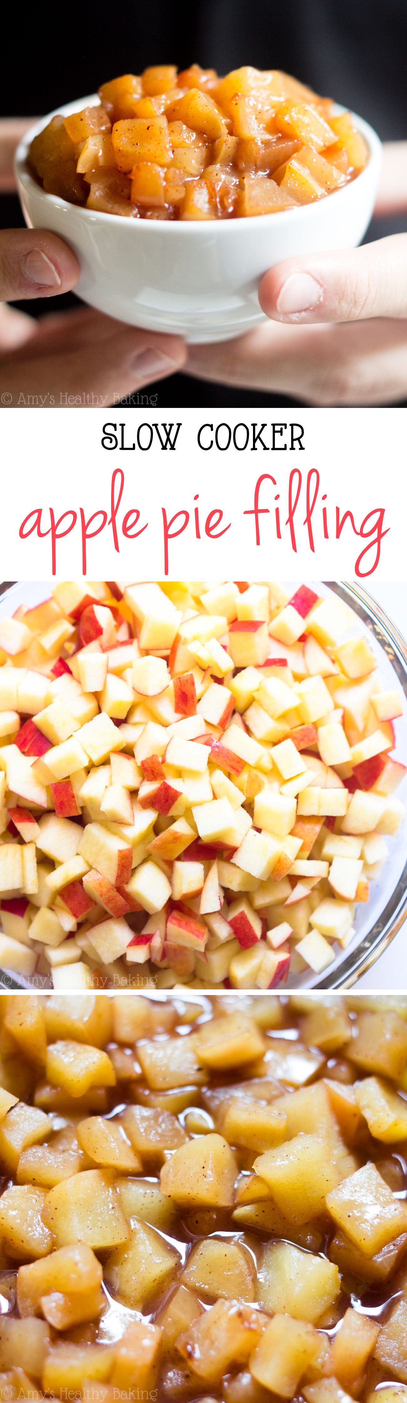 Healthy Apple Pie Filling
 Slow Cooker Apple Pie Filling