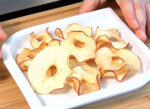 Healthy Apple Snack Recipes
 Crispy Apple Chips recipe – Healthy Apple Chips – Baked