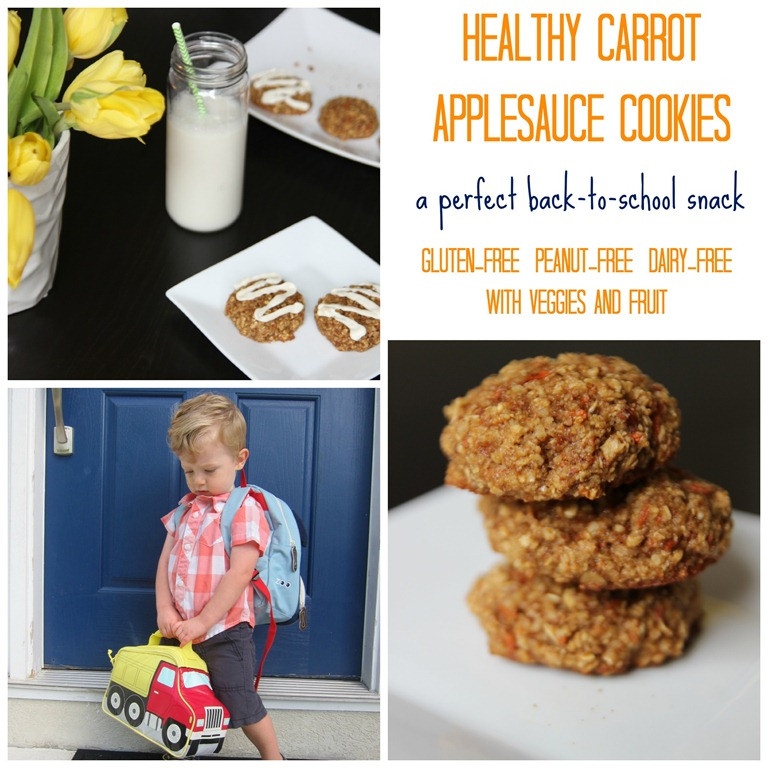 Healthy Applesauce Cookies
 Healthy Carrot Applesauce Oatmeal Cookies