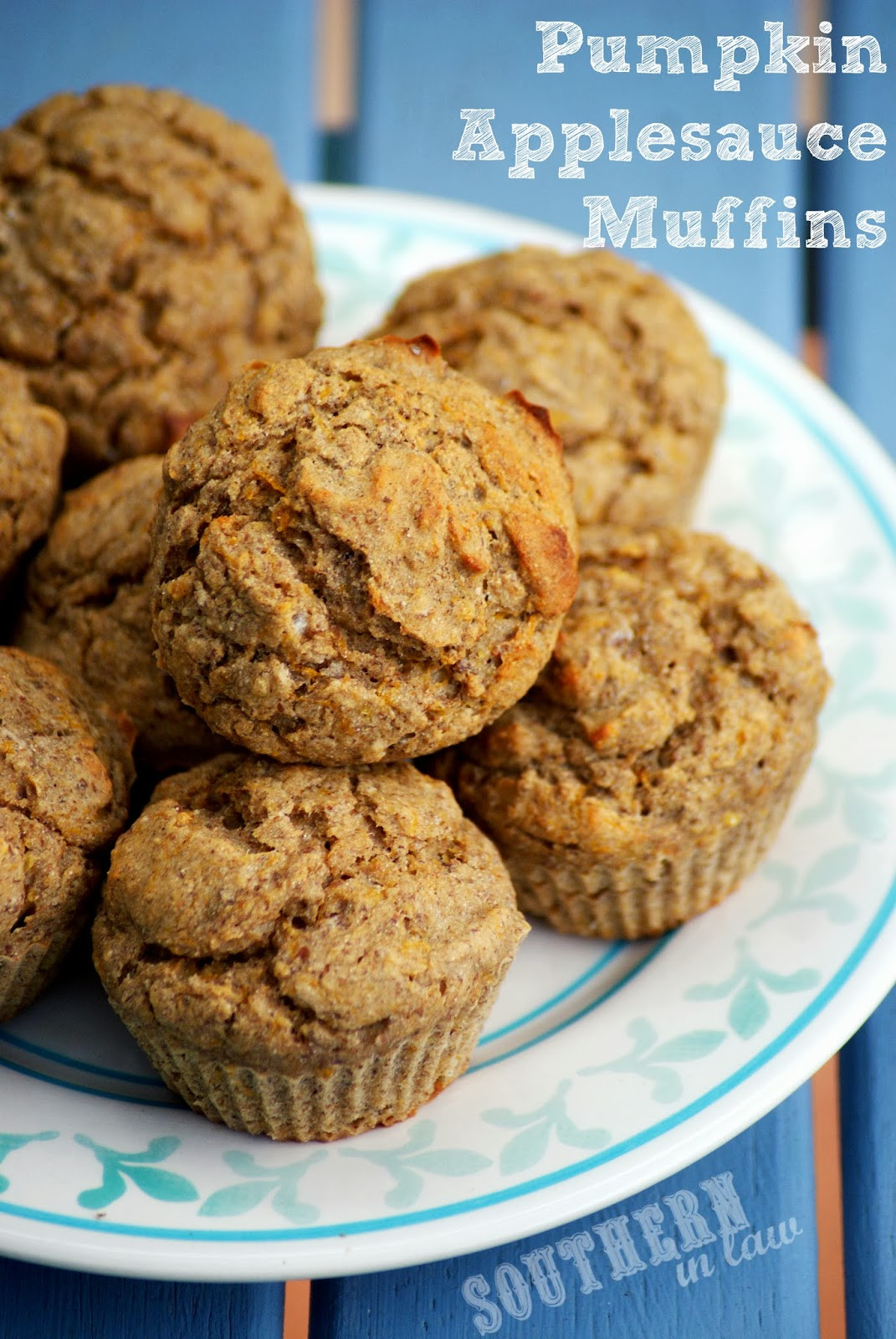 Healthy Applesauce Muffins
 Southern In Law Recipe Pumpkin Applesauce Muffins