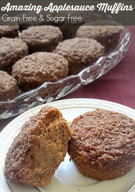 Healthy Applesauce Muffins No Sugar
 Amazing Applesauce Muffins with Streusel sugar free