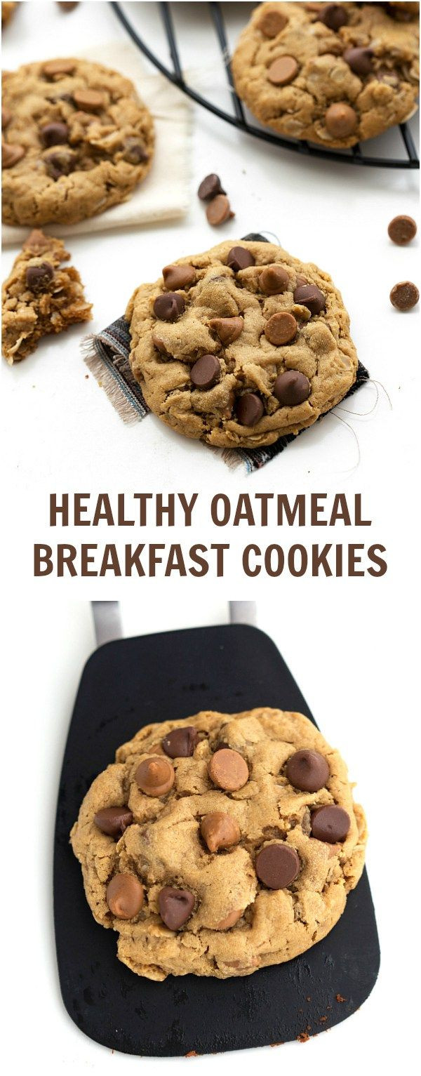 Healthy Applesauce Oatmeal Cookies
 healthy oatmeal breakfast cookies applesauce