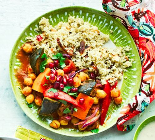 Healthy Apricot Recipes
 Ve able tagine with apricot quinoa recipe