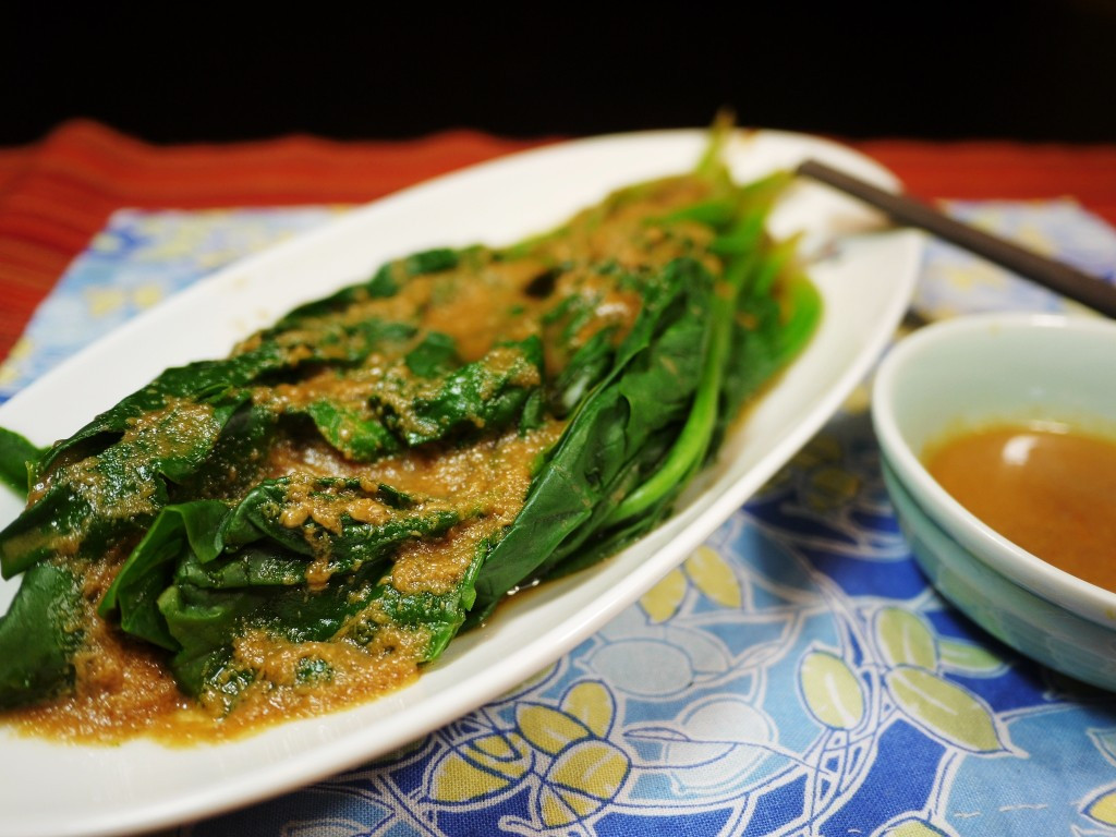 Healthy Asian Food Recipes
 Healthy Steam Spinach with Asian Peanut Sauce Easy