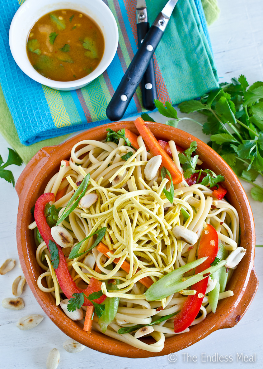 Healthy Asian Noodles
 Healthy Asian Noodle Salad