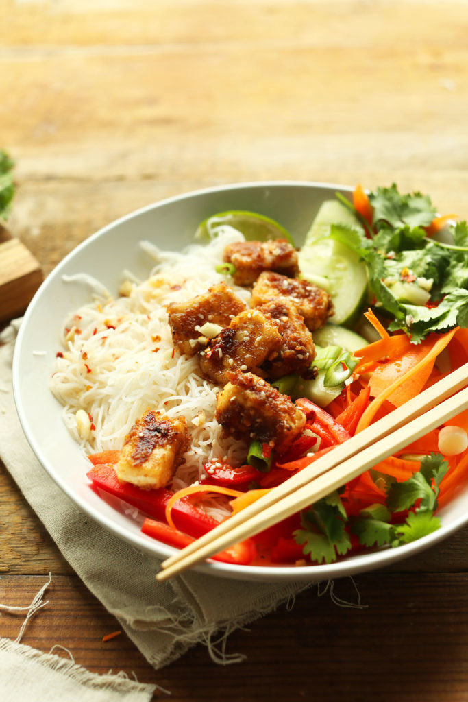 Healthy Asian Noodles
 5 Weeknight Healthy Asian Noodle Bowls SoFabFood