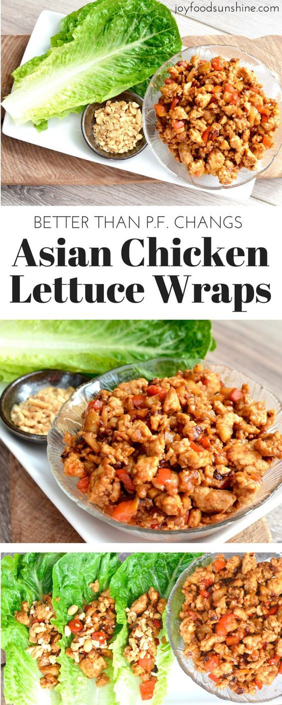 Healthy Asian Recipes
 Wraps Healthy dinners and Sweet chili on Pinterest