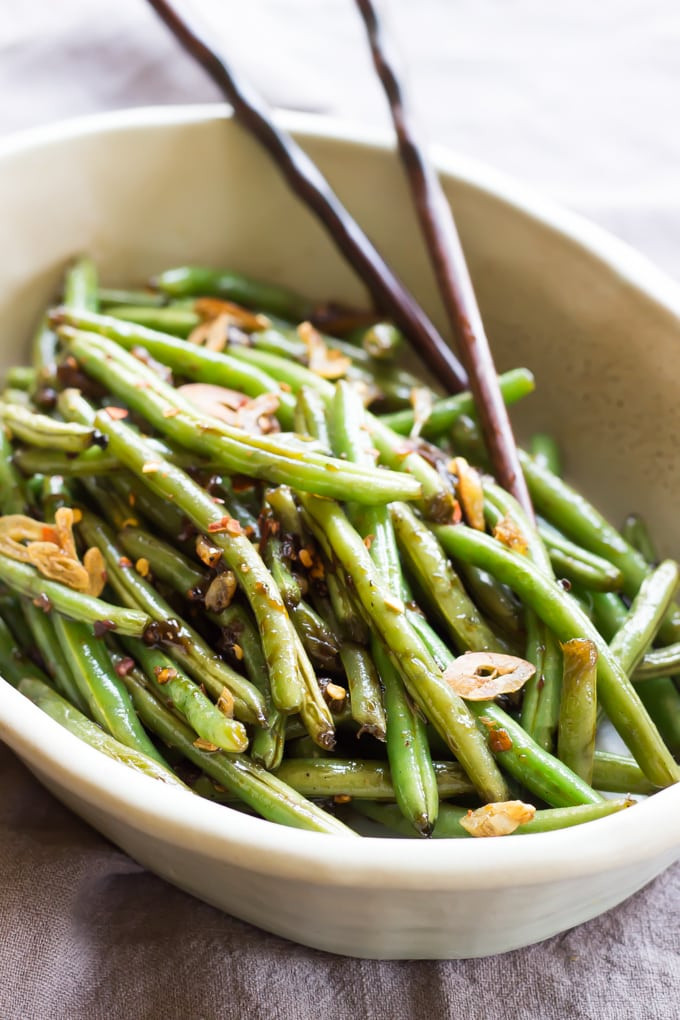 Healthy Asian Side Dishes
 Asian Green Beans Wicked Spatula