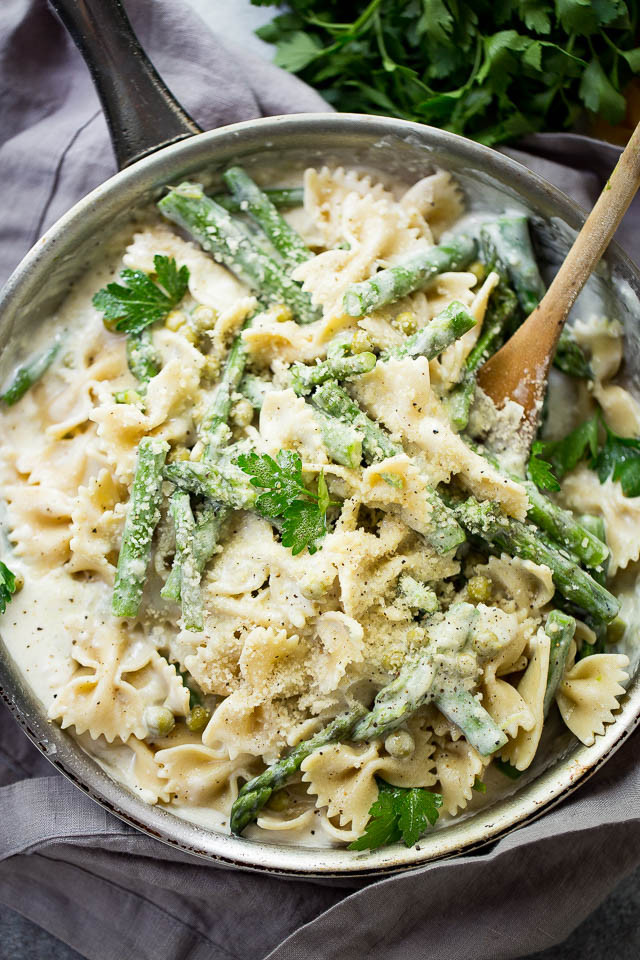 Healthy Asparagus Recipes
 Creamy Asparagus Pasta Recipe