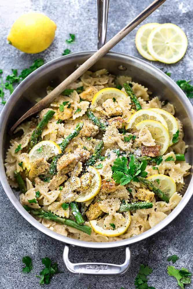 Healthy Asparagus Recipes
 healthy chicken and asparagus pasta