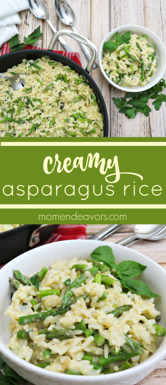 Healthy Asparagus Recipes
 e Pan Dish – Creamy Asparagus Rice