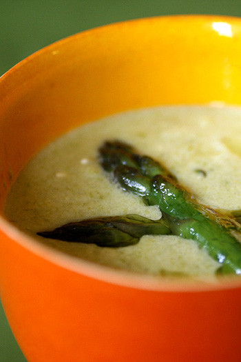 Healthy Asparagus Soup
 Creamy Low fat Asparagus Soup Skinny Chef