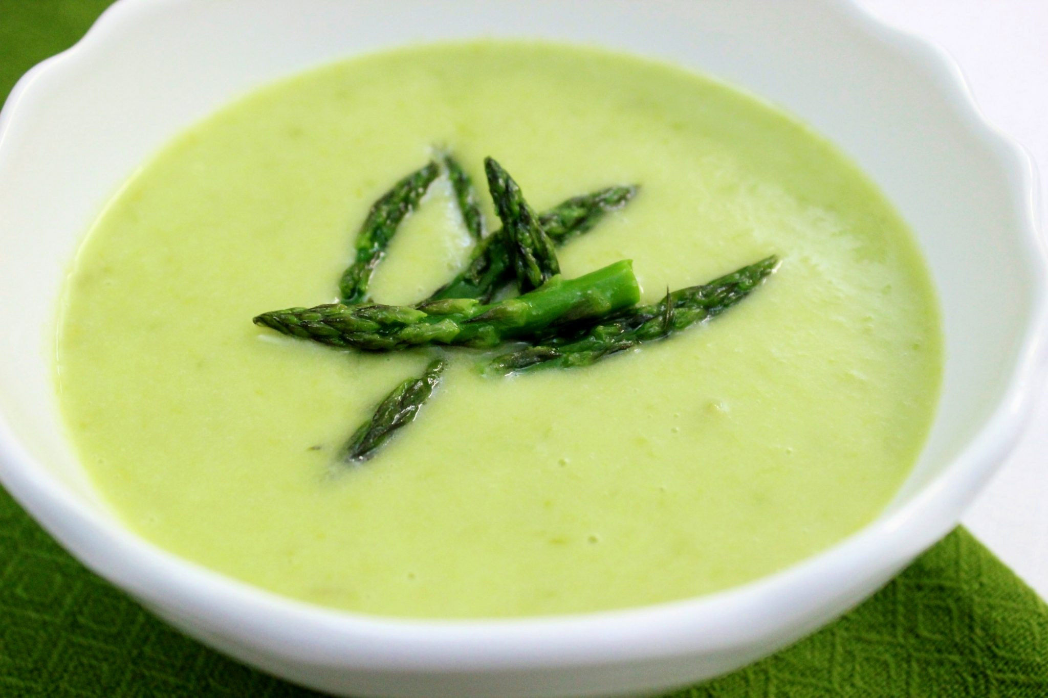 Healthy Asparagus Soup
 Creamy Asparagus Soup