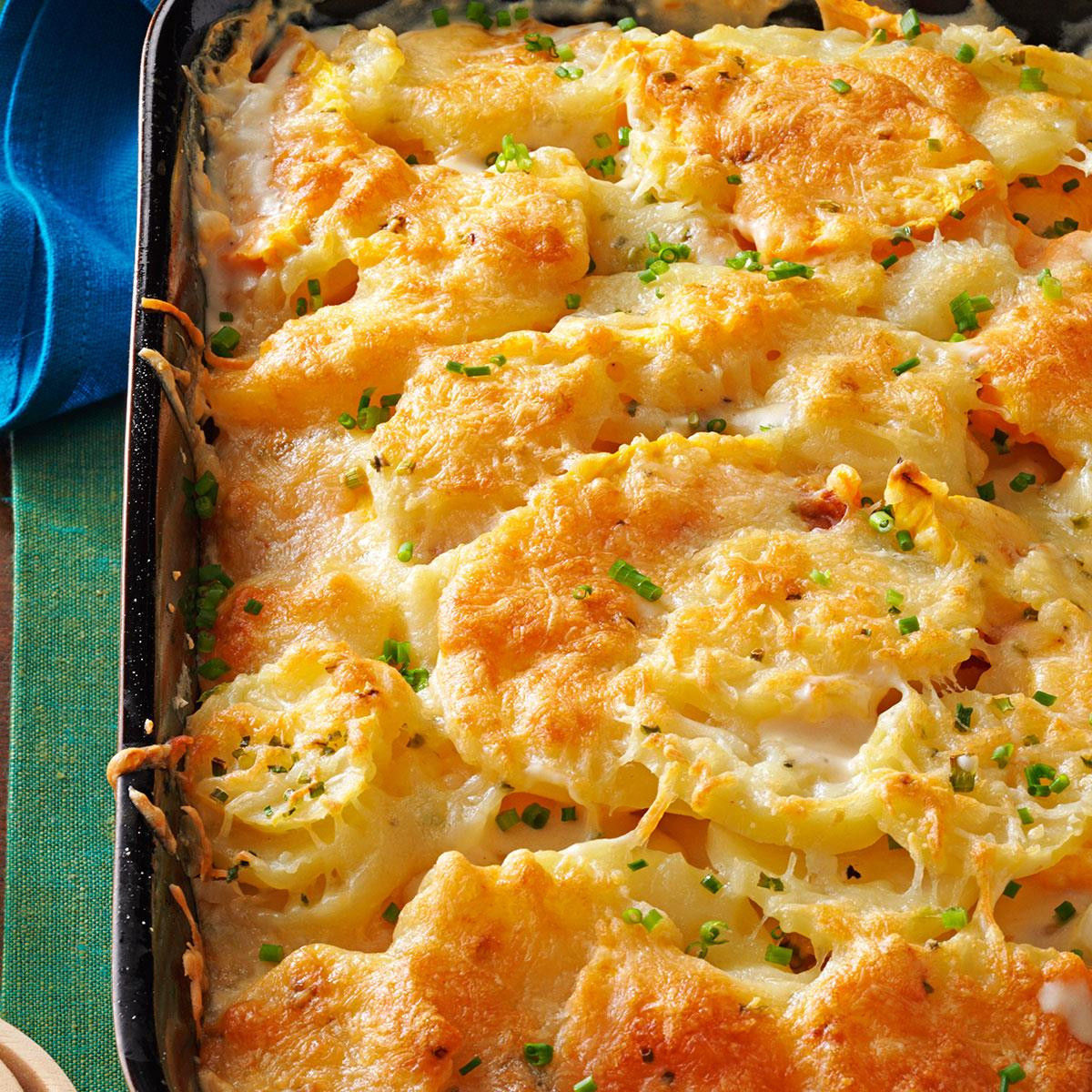 Healthy Au Gratin Potatoes
 Au Gratin Potatoes with Squash Recipe