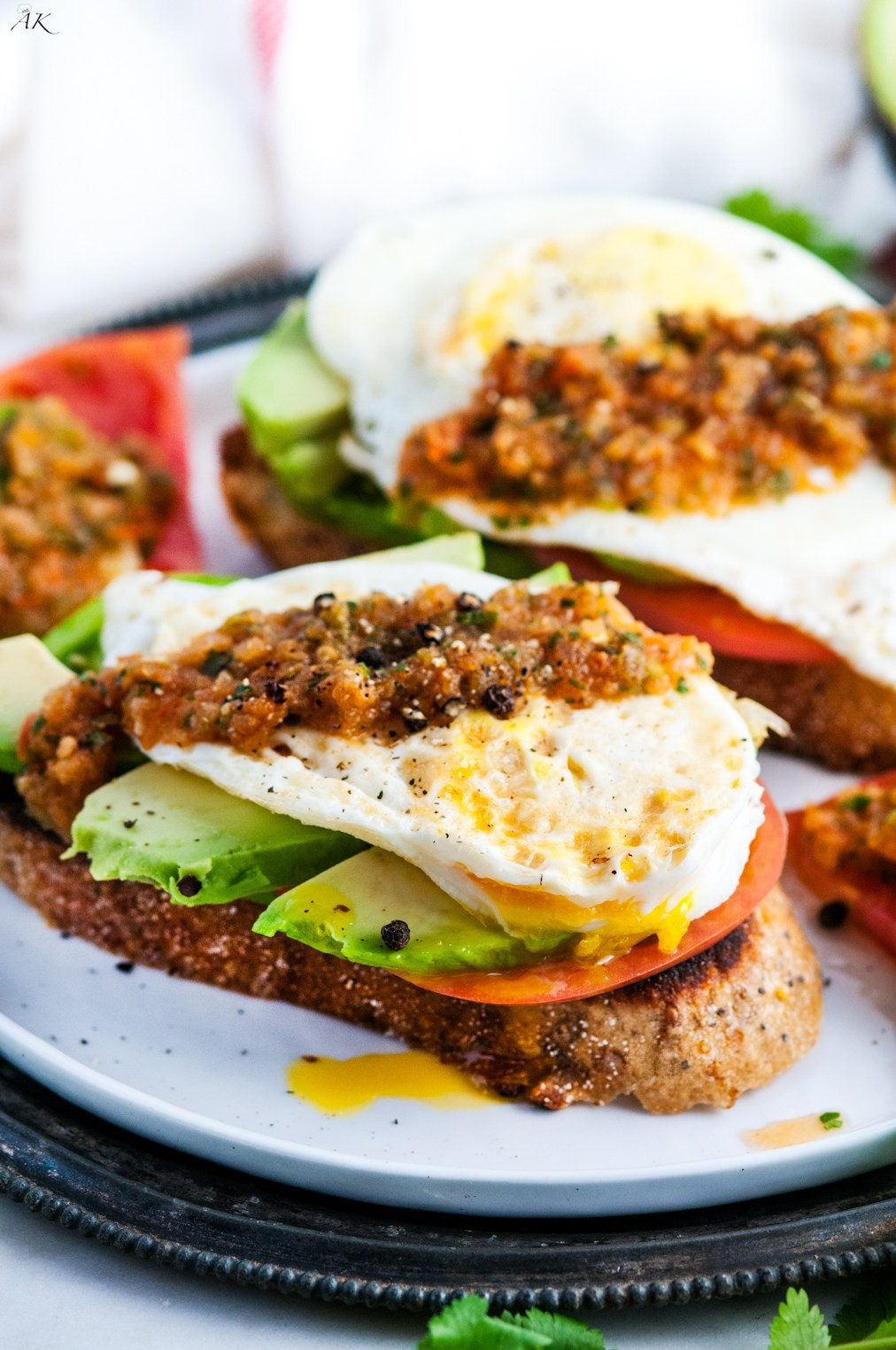 Healthy Avocado Breakfast
 Healthy Tomato Avocado and Egg Breakfast Toast Aberdeen