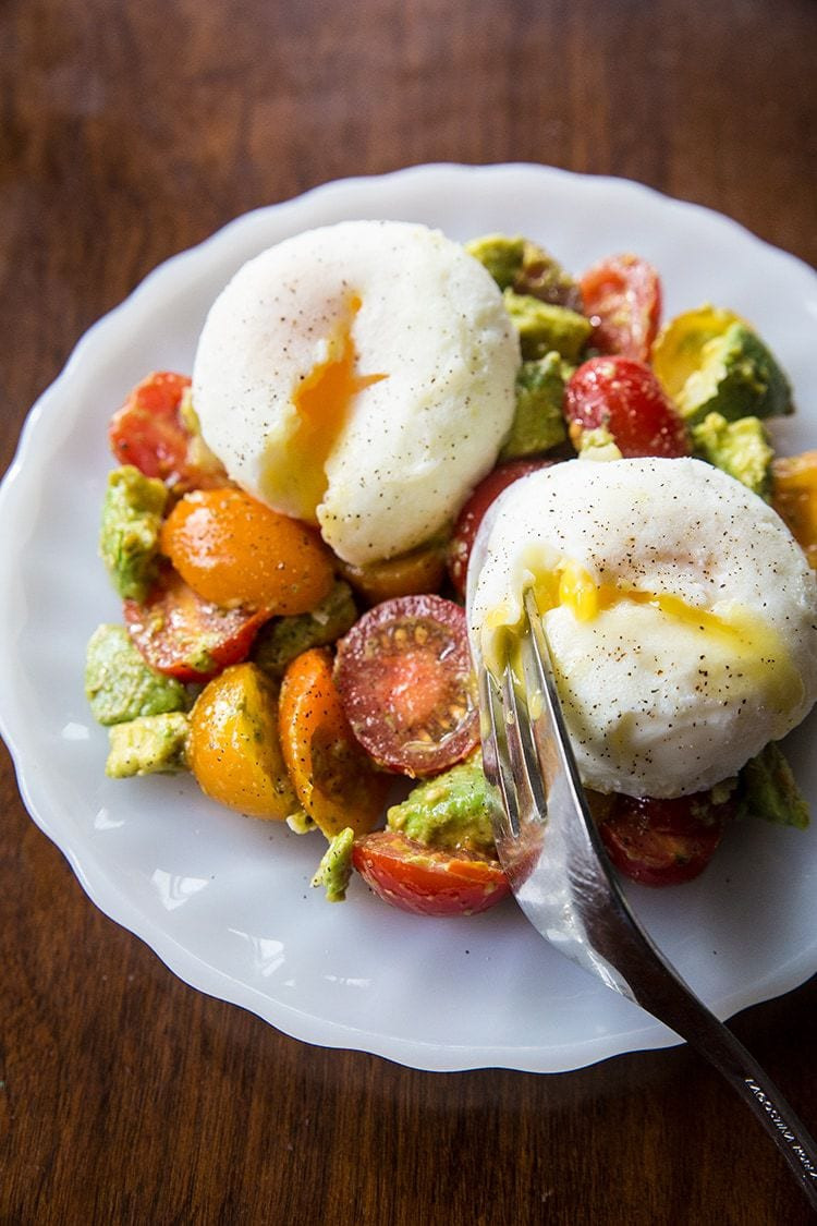 Healthy Avocado Breakfast
 Pesto Tomato Egg & Avocado Breakfast Salad The Kitchen