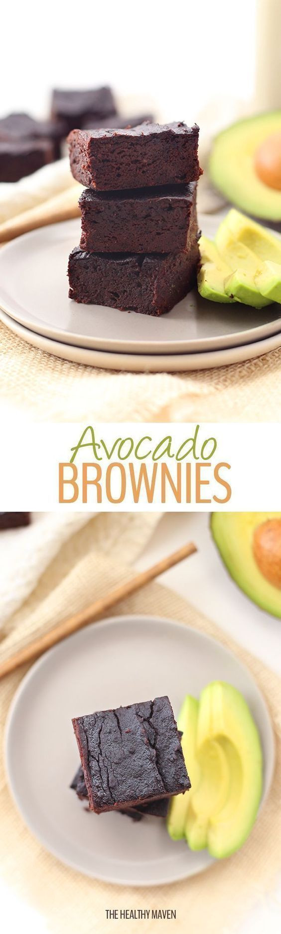 Healthy Avocado Brownies
 Best 25 Avocado brownies ideas on Pinterest