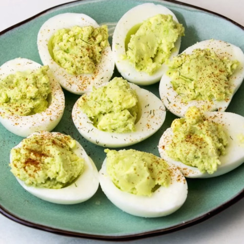 Healthy Avocado Deviled Eggs 20 Ideas for Healthy Avocado Deviled Eggs Get Healthy U