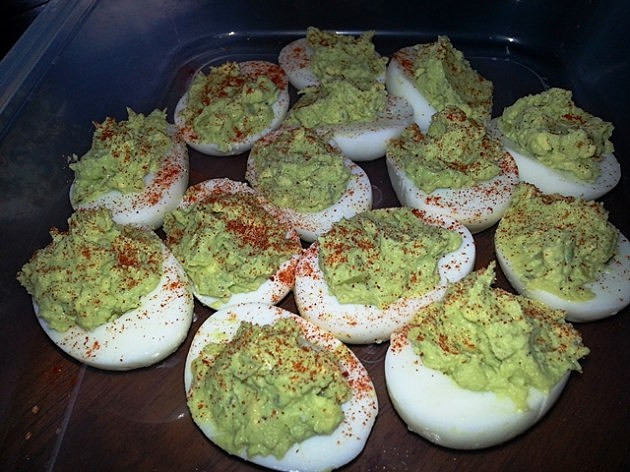 Healthy Avocado Deviled Eggs
 Healthy Deviled Eggs With Avocado Instead of Mayonaise