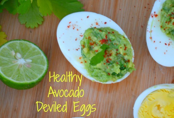 Healthy Avocado Deviled Eggs
 Healthy Avocado Deviled Eggs