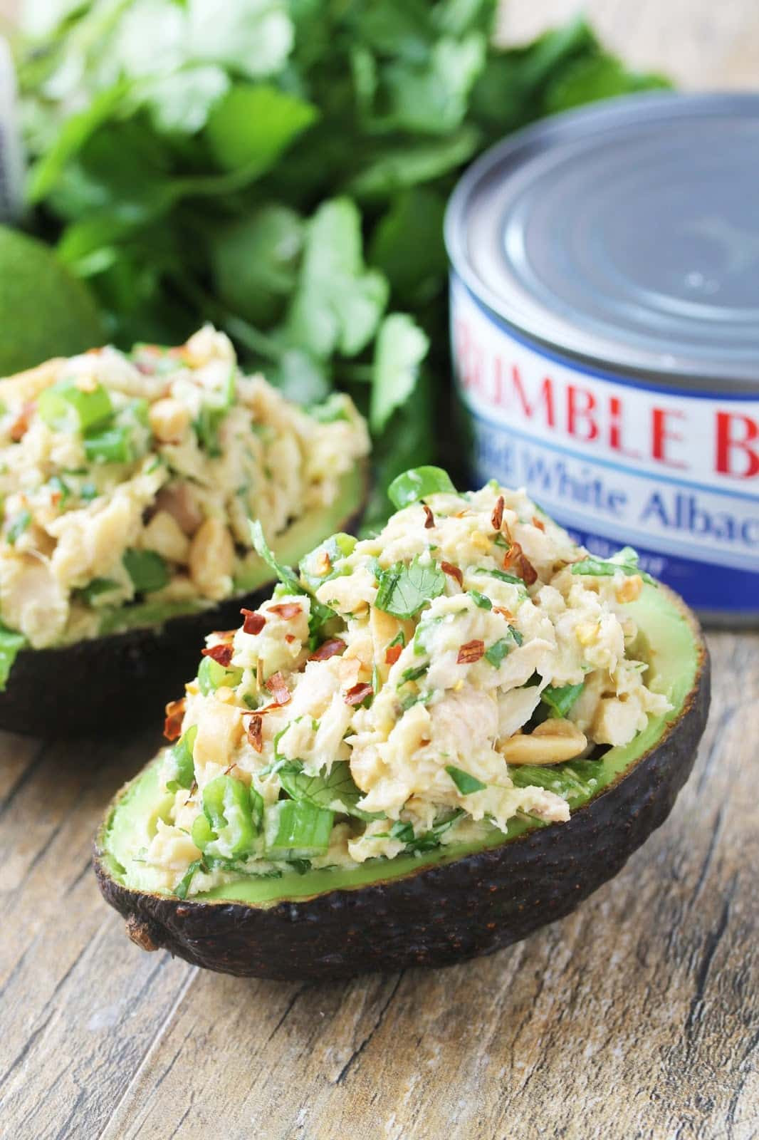 Healthy Avocado Recipes
 Healthy Thai Tuna Stuffed Avocado