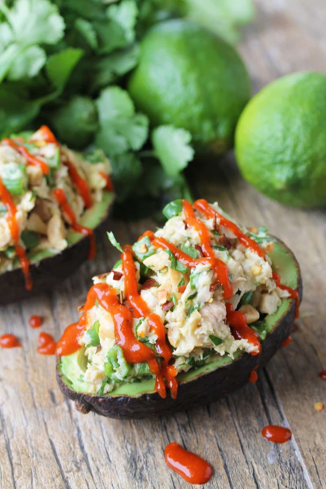 Healthy Avocado Recipes
 Healthy Thai Tuna Stuffed Avocado