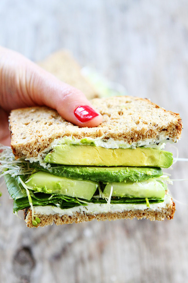 Healthy Avocado Sandwich Recipes
 Cucumber and Avocado Sandwich