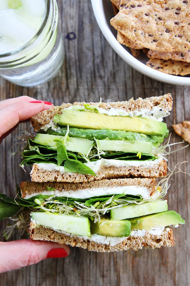 Healthy Avocado Sandwich Recipes
 Cucumber and Avocado Sandwich