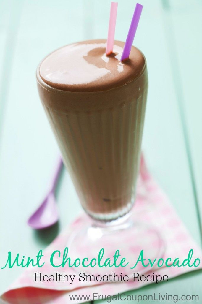 Healthy Avocado Smoothie Recipes
 Healthy Mint Chocolate Avocado Smoothie Recipe