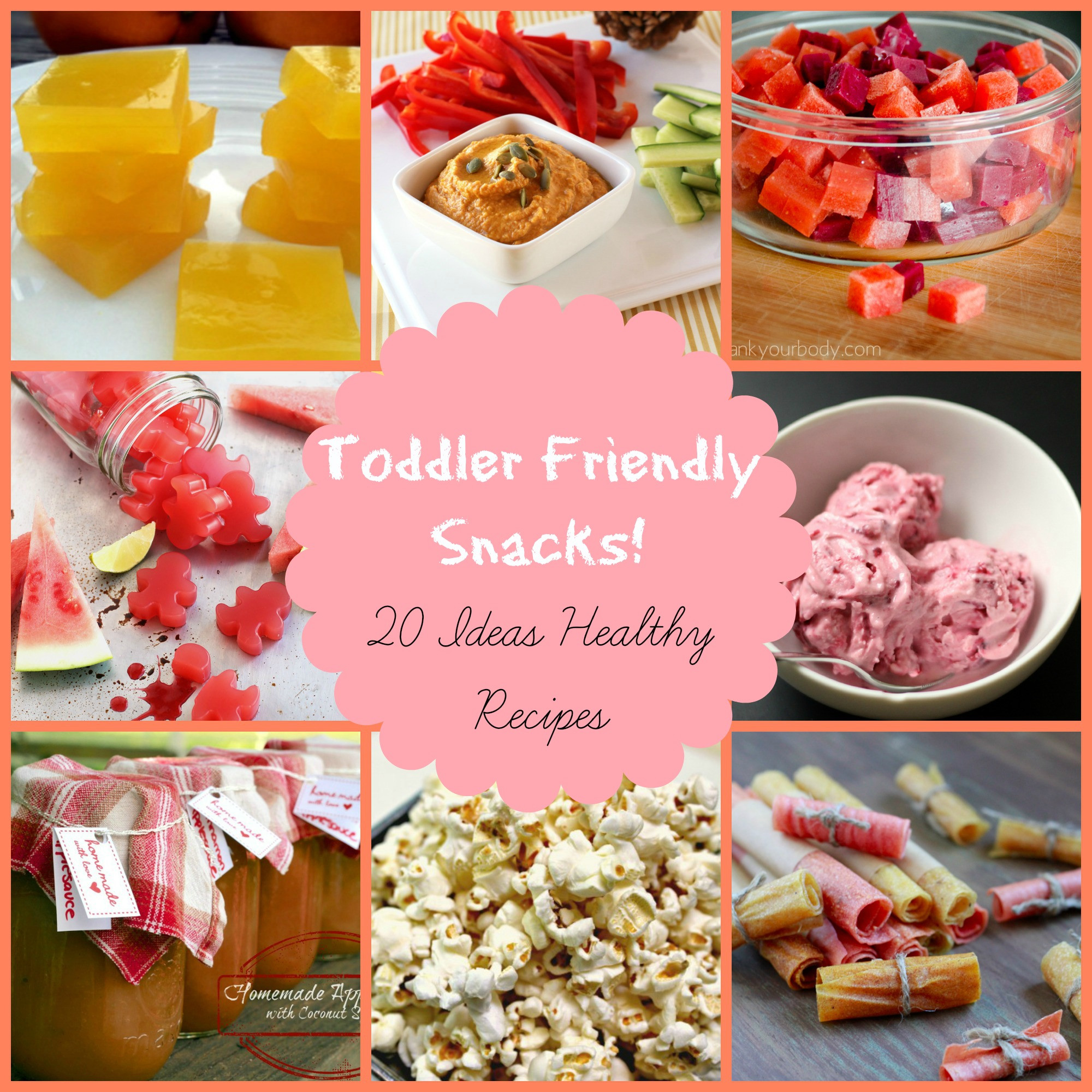Healthy Baby Snacks
 Healthy Snacks for Kids 20 toddler friendly ideas
