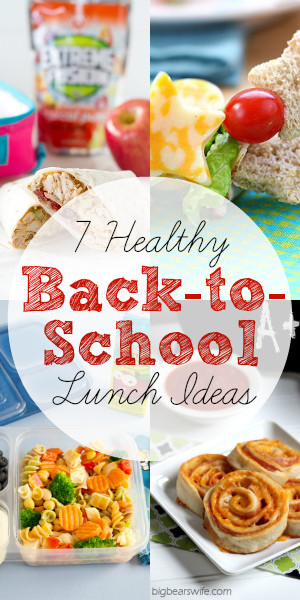 Healthy Back To School Lunches
 7 Healthy Back to School Lunch Ideas