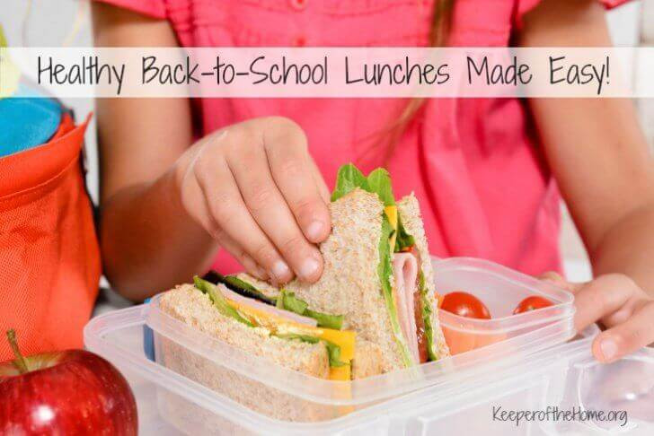 Healthy Back To School Lunches
 Healthy Back to School Lunches Made Easy