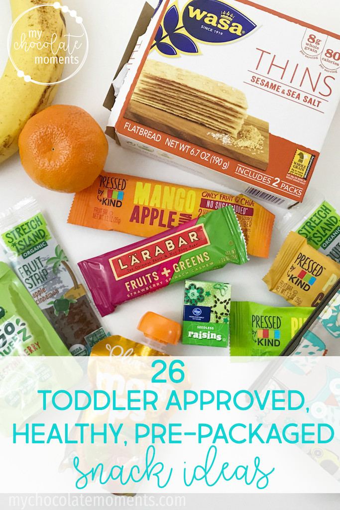 Healthy Bagged Snacks
 26 toddler approved healthy pre packaged snacks