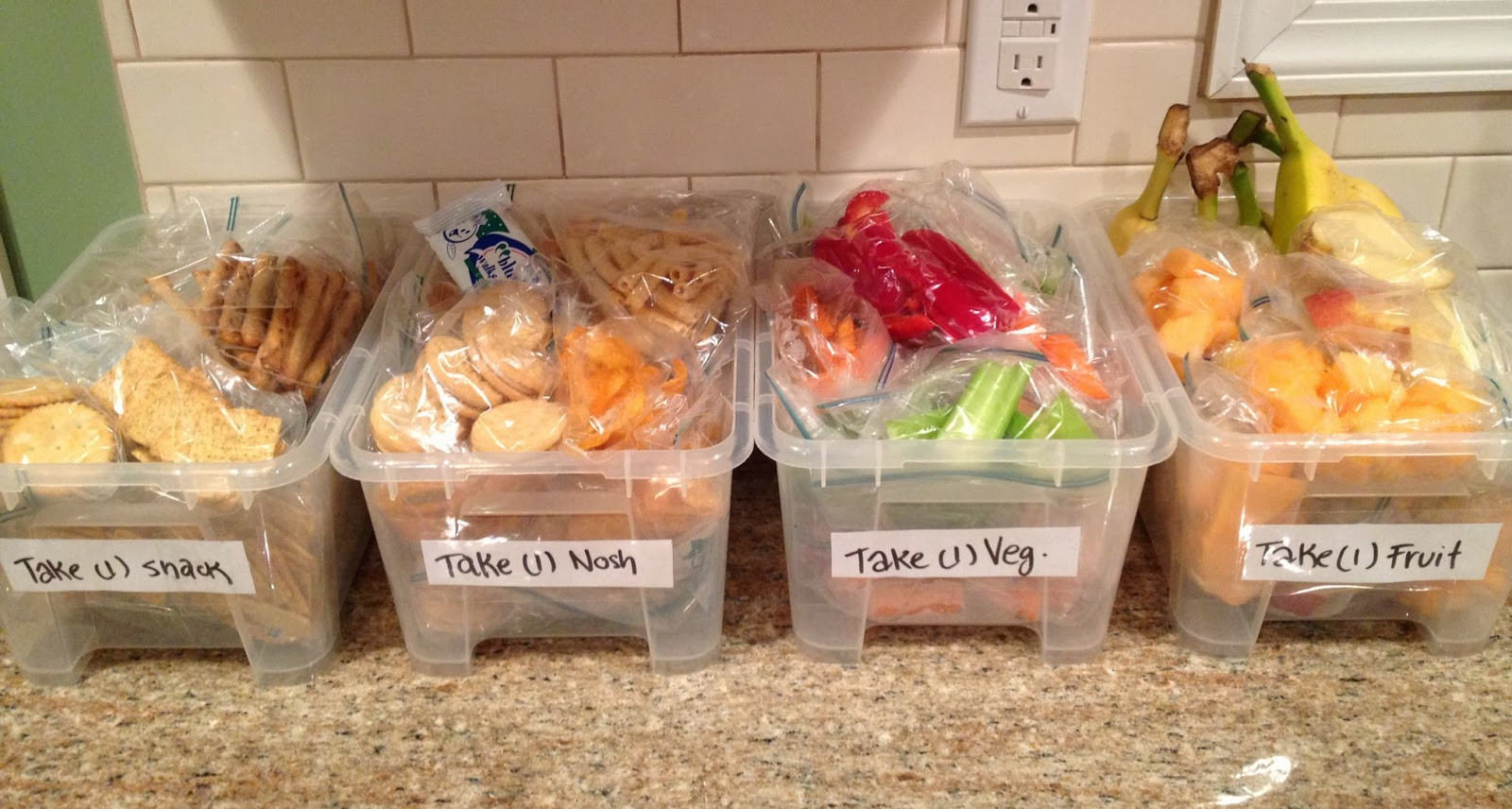 Healthy Bagged Snacks
 Not 2 Shabbey Healthy Kosher Snack & Lunch Ideas