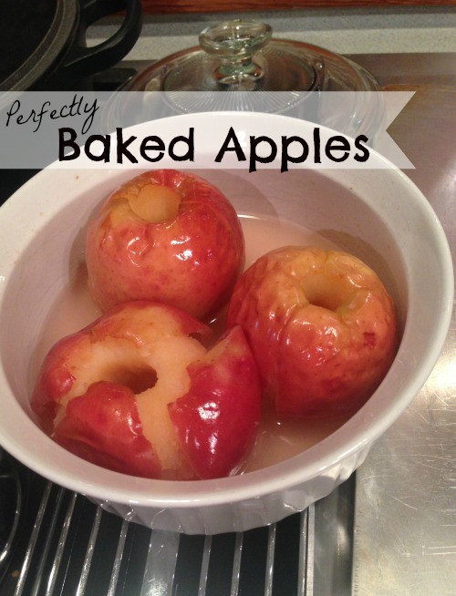 Healthy Baked Apple Dessert
 Perfectly Baked Apples