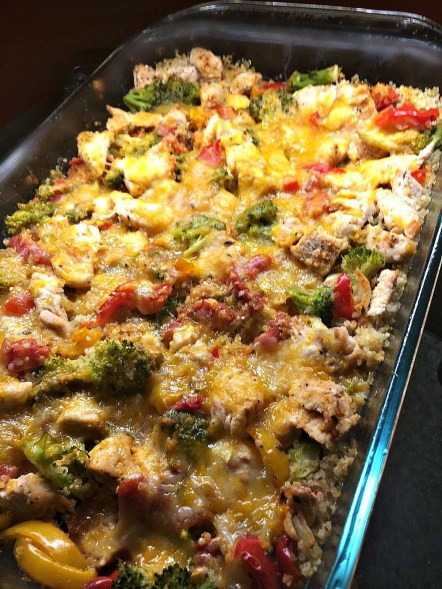 Healthy Baked Chicken And Broccoli
 Baked Quinoa Casserole with Chicken and Broccoli