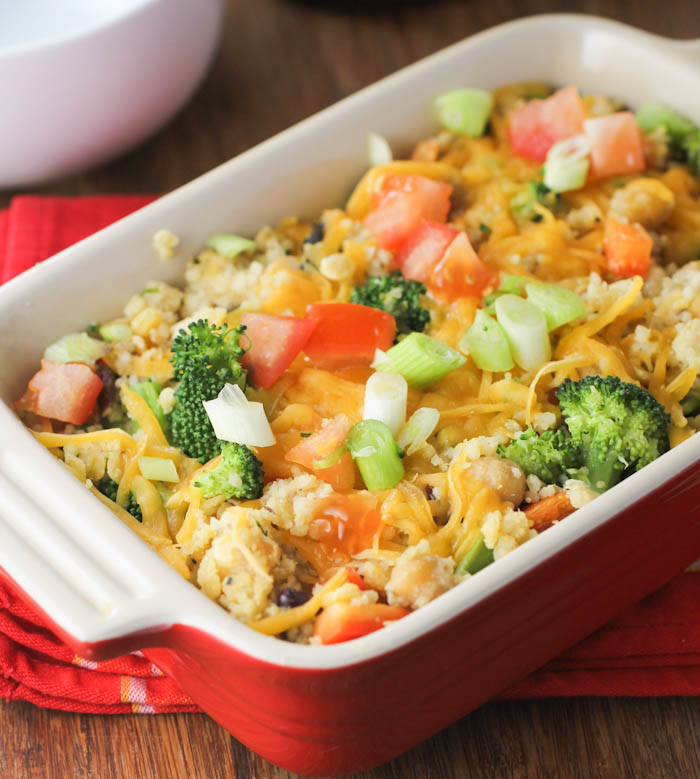 Healthy Baked Chicken And Broccoli
 Baked Quinoa Casserole with Chicken and Broccoli