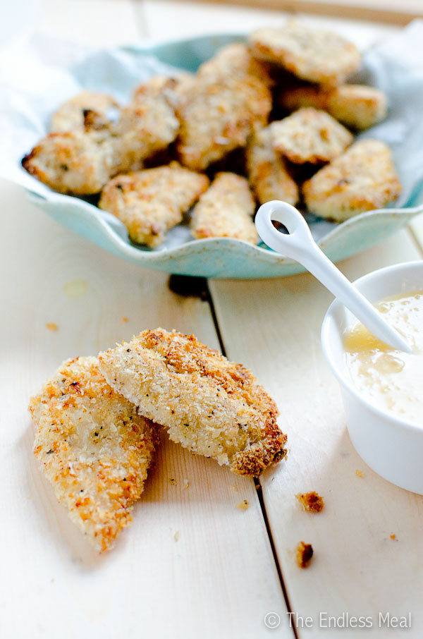 Healthy Baked Chicken Nuggets
 Baked Chicken Nug s with Honey Mayo Sauce