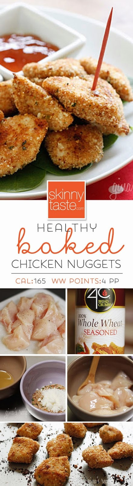 Healthy Baked Chicken Nuggets
 Healthy Baked Chicken Nug s Recipe — Dishmaps