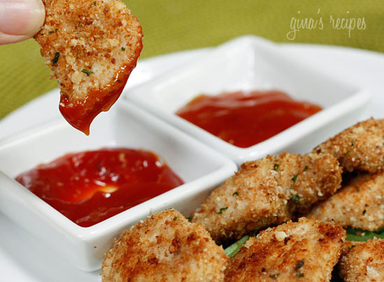 Healthy Baked Chicken Nuggets
 Healthy Baked Chicken Nug s
