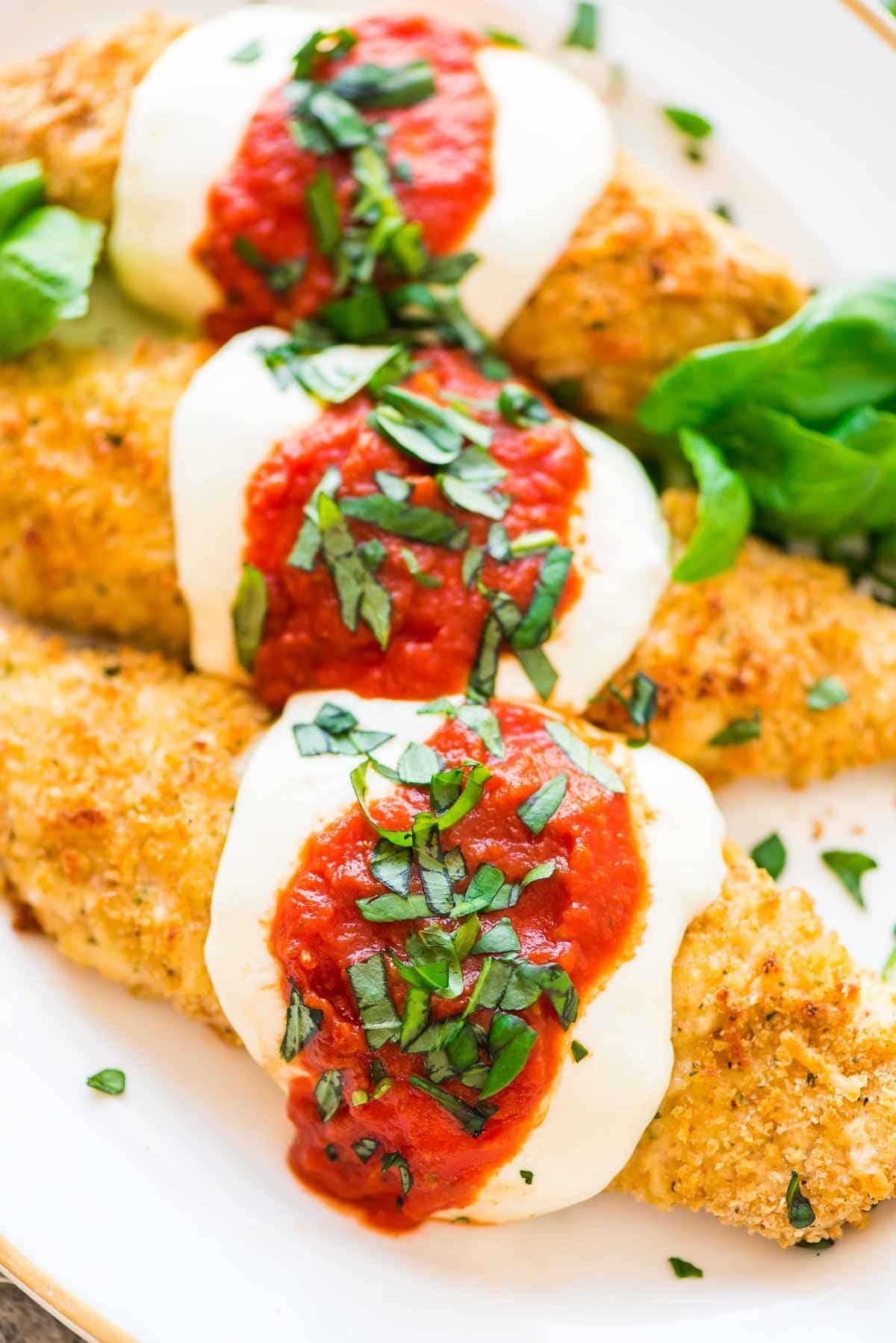 Healthy Baked Chicken Parmesan
 Baked Chicken Parmesan