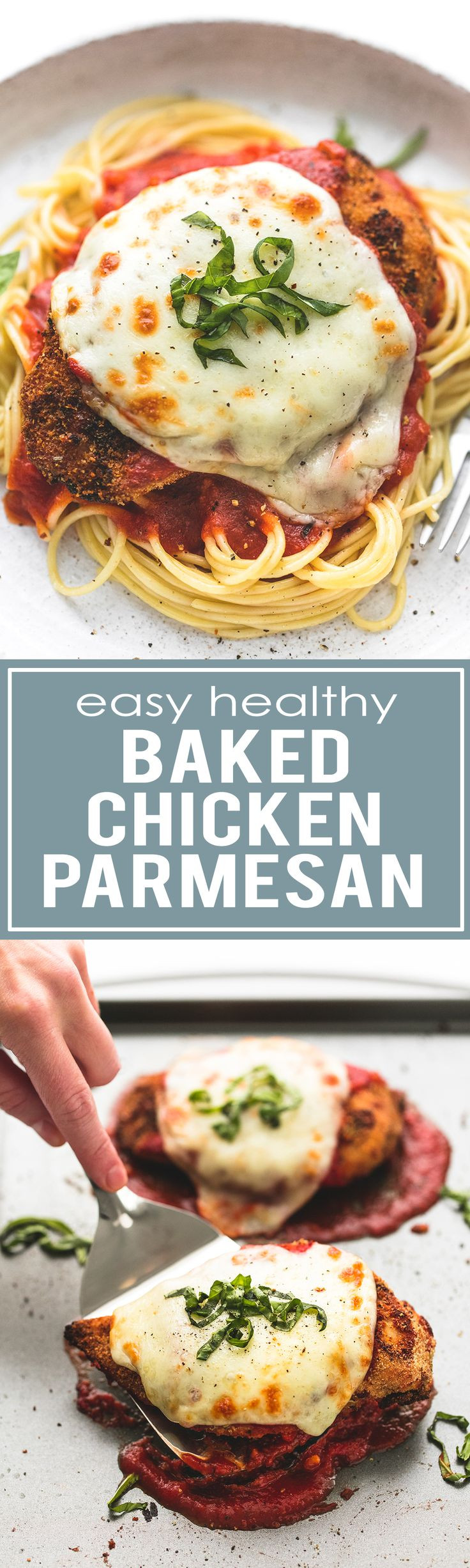 Healthy Baked Chicken Parmesan
 Easy Healthy Baked Chicken Parmesan