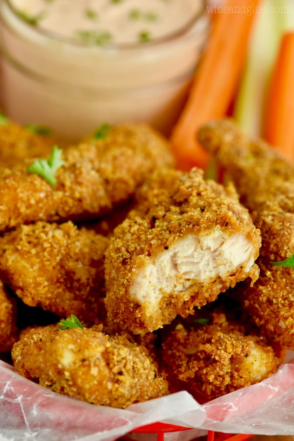 Healthy Baked Chicken Tender Recipes
 Baked Chicken Tenders Recipe with Easy Dipping Sauce
