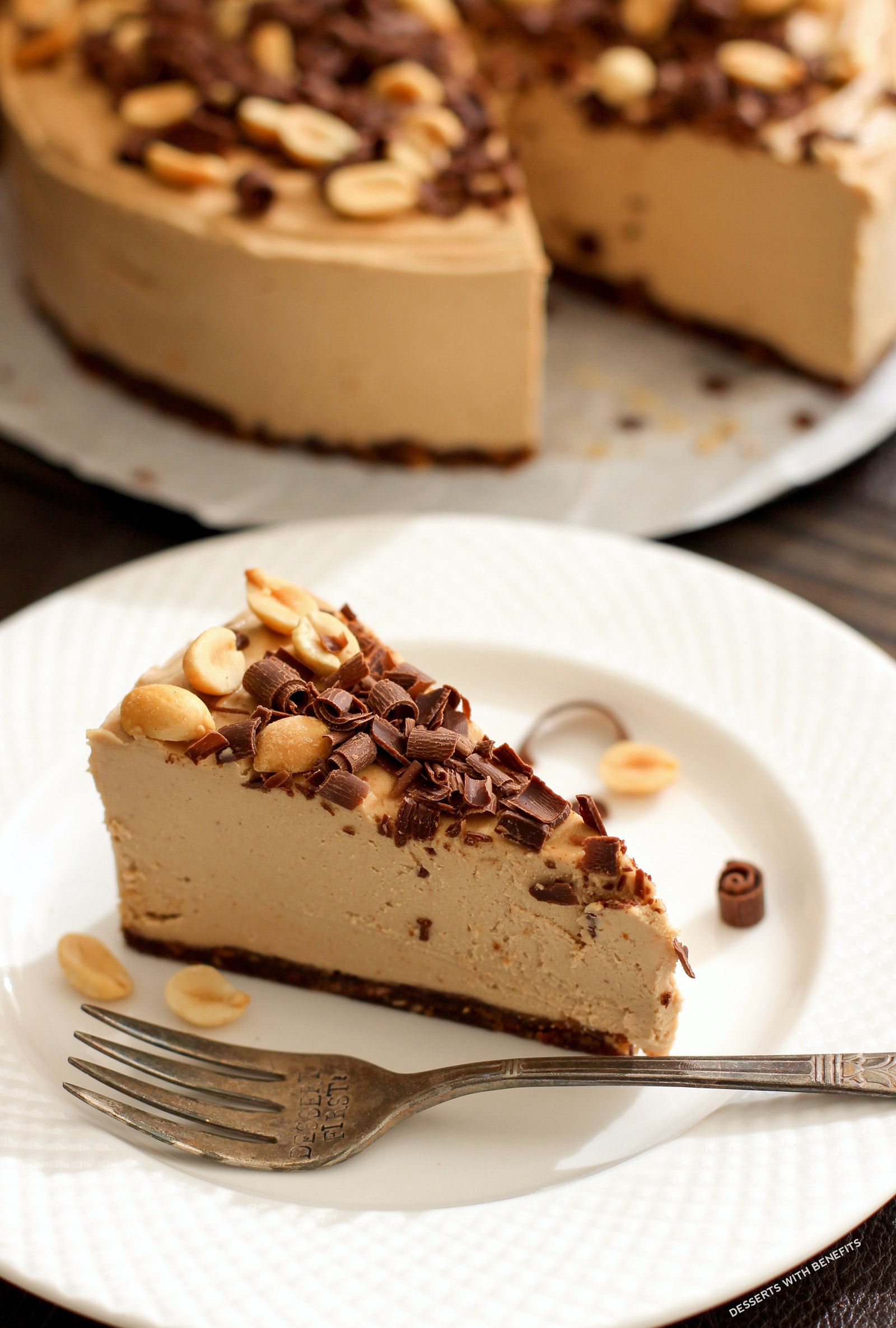 Healthy Baked Desserts
 Healthy Chocolate Peanut Butter Raw Cheesecake