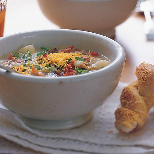 Healthy Baked Potato Soup
 Baked Potato and Bacon Soup forting Potato Soup