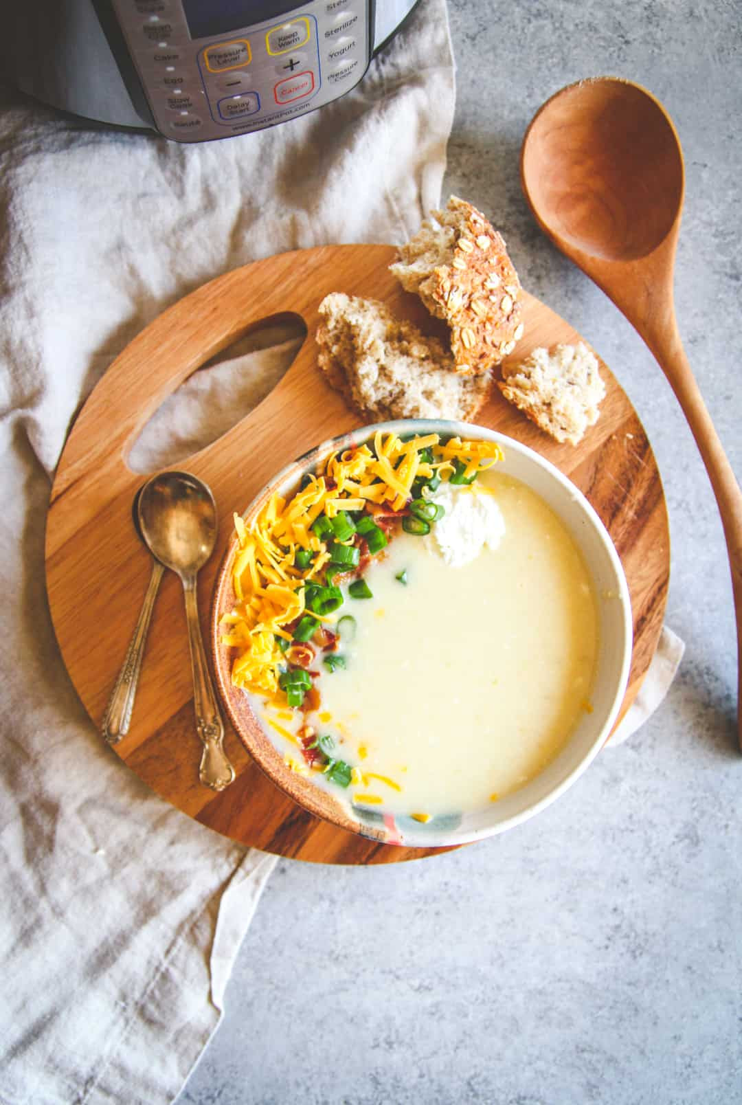 Healthy Baked Potato Soup
 The Best Healthy Instant Pot Baked Potato Soup Recipe