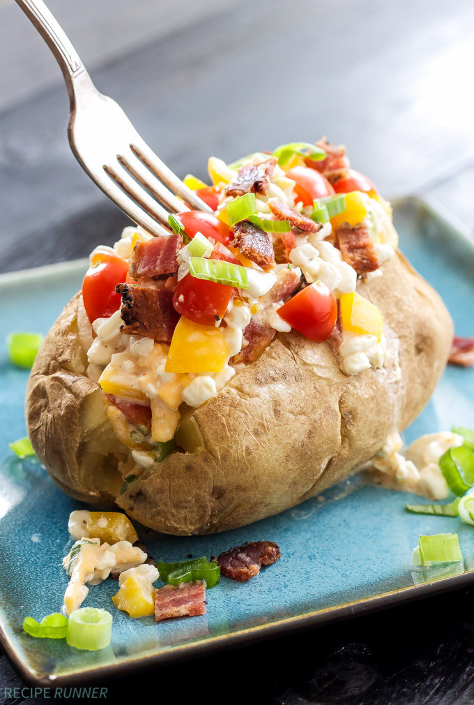 Healthy Baked Potato the Best Ideas for Healthy Loaded Baked Potatoes Recipe Runner