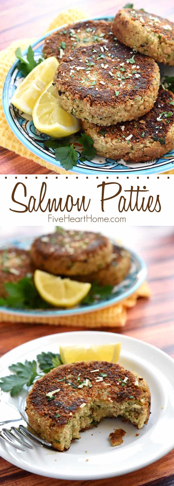 Healthy Baked Salmon Patties
 Salmon Patties
