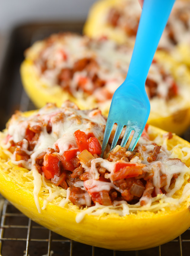 Healthy Baked Spaghetti
 Italian Baked Spaghetti Squash